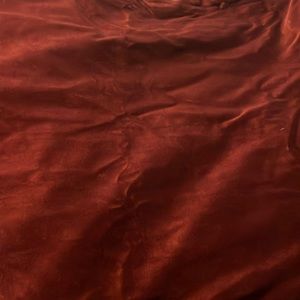 Pottery Barn wine velvet drapes 48 x 96